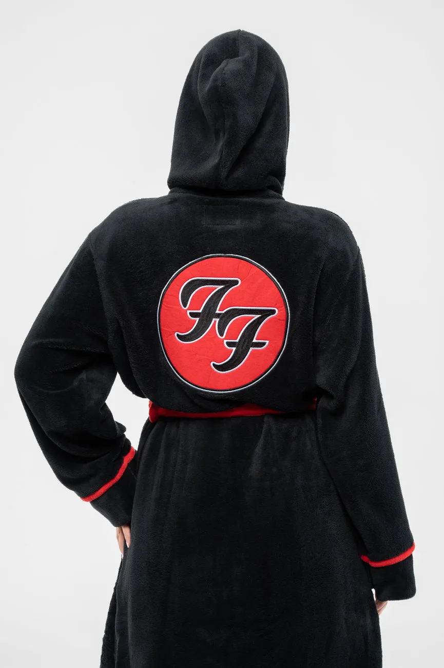 Foo Fighters FF Band Logo Bathrobe sold by Paradiso Clothing product image thumbnail 4