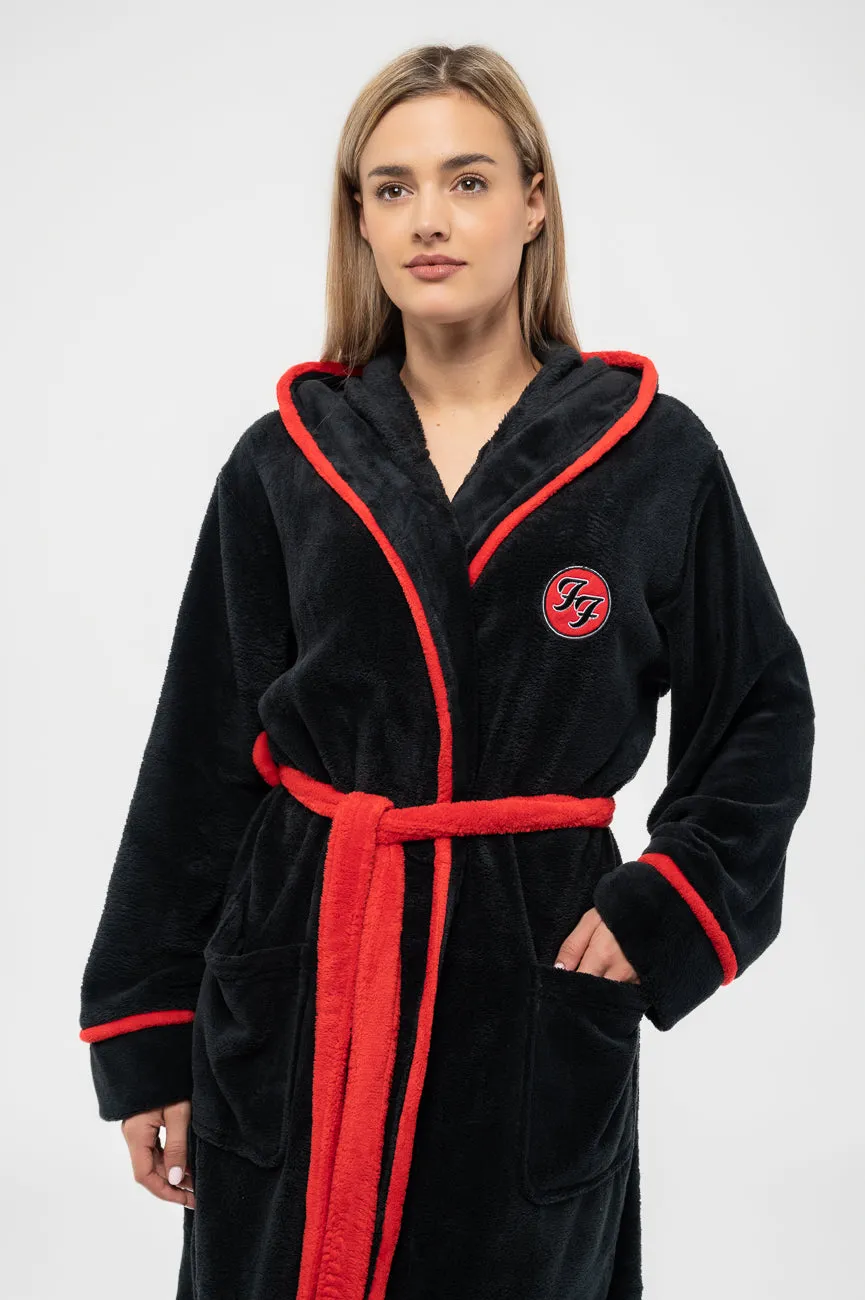 Foo Fighters FF Band Logo Bathrobe sold by Paradiso Clothing