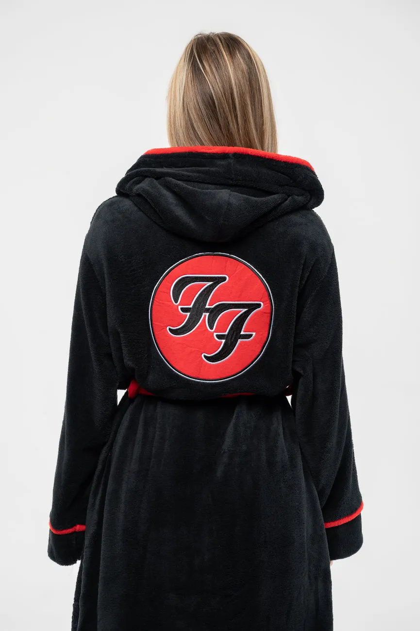 Foo Fighters FF Band Logo Bathrobe sold by Paradiso Clothing product image thumbnail 5