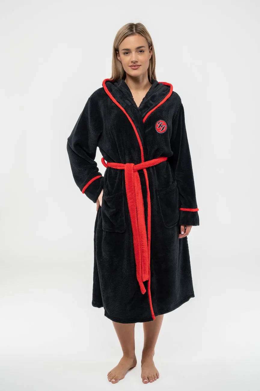 Foo Fighters FF Band Logo Bathrobe sold by Paradiso Clothing product image thumbnail 2