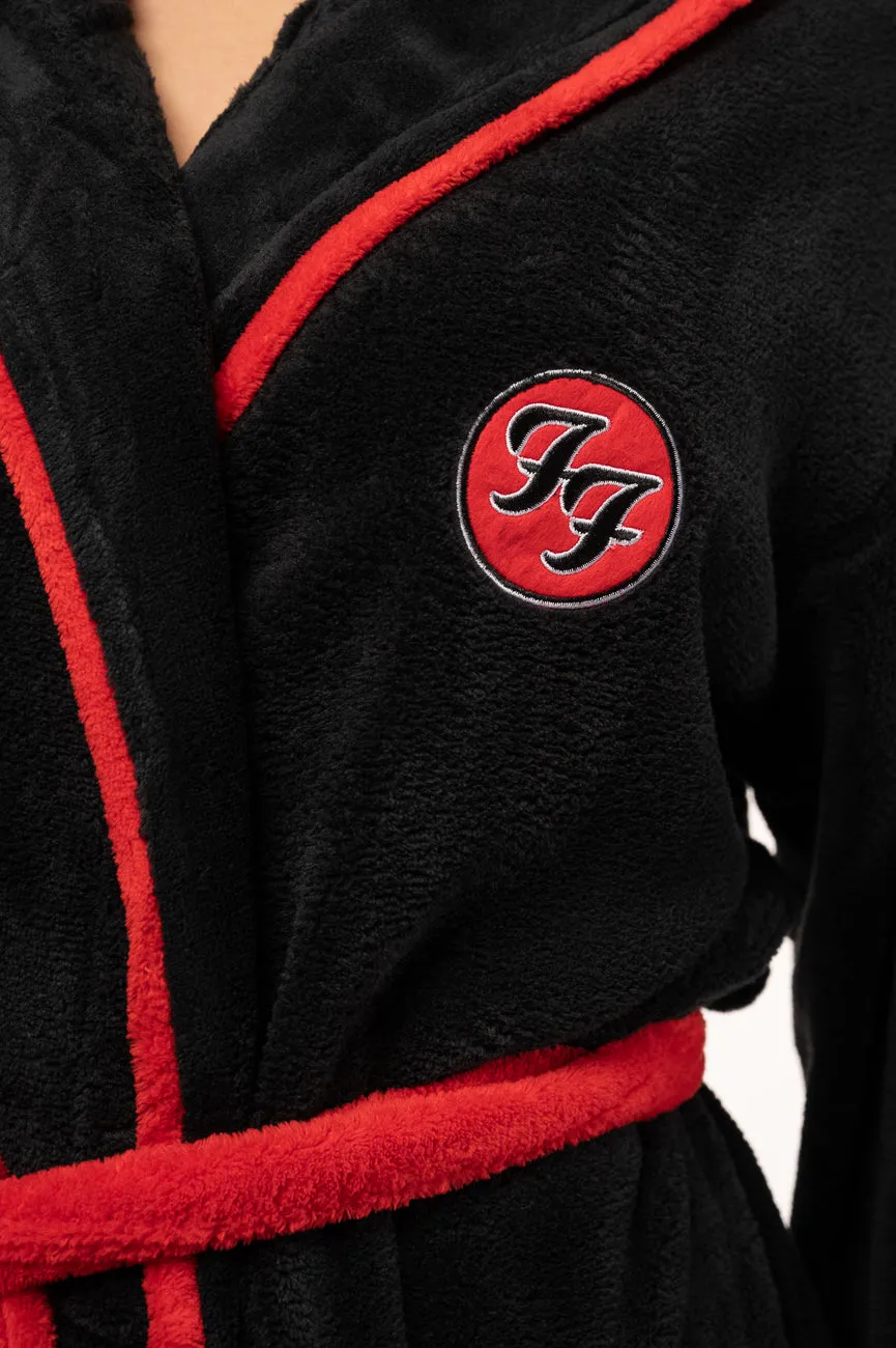 Foo Fighters FF Band Logo Bathrobe sold by Paradiso Clothing product image thumbnail 3