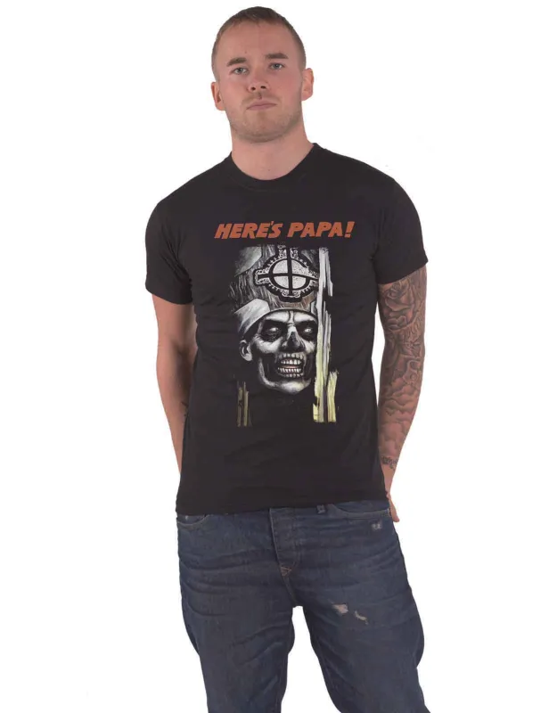 Ghost Heres Papa T Shirt sold by Paradiso Clothing