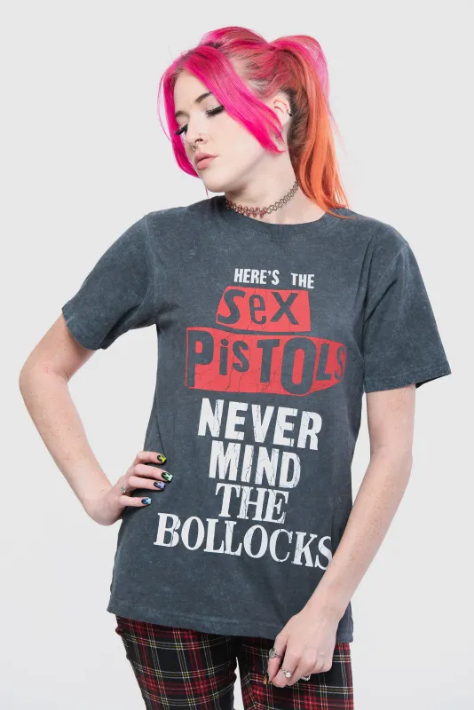 The Sex Pistols NMTB Dip Dye T Shirt sold by Paradiso Clothing