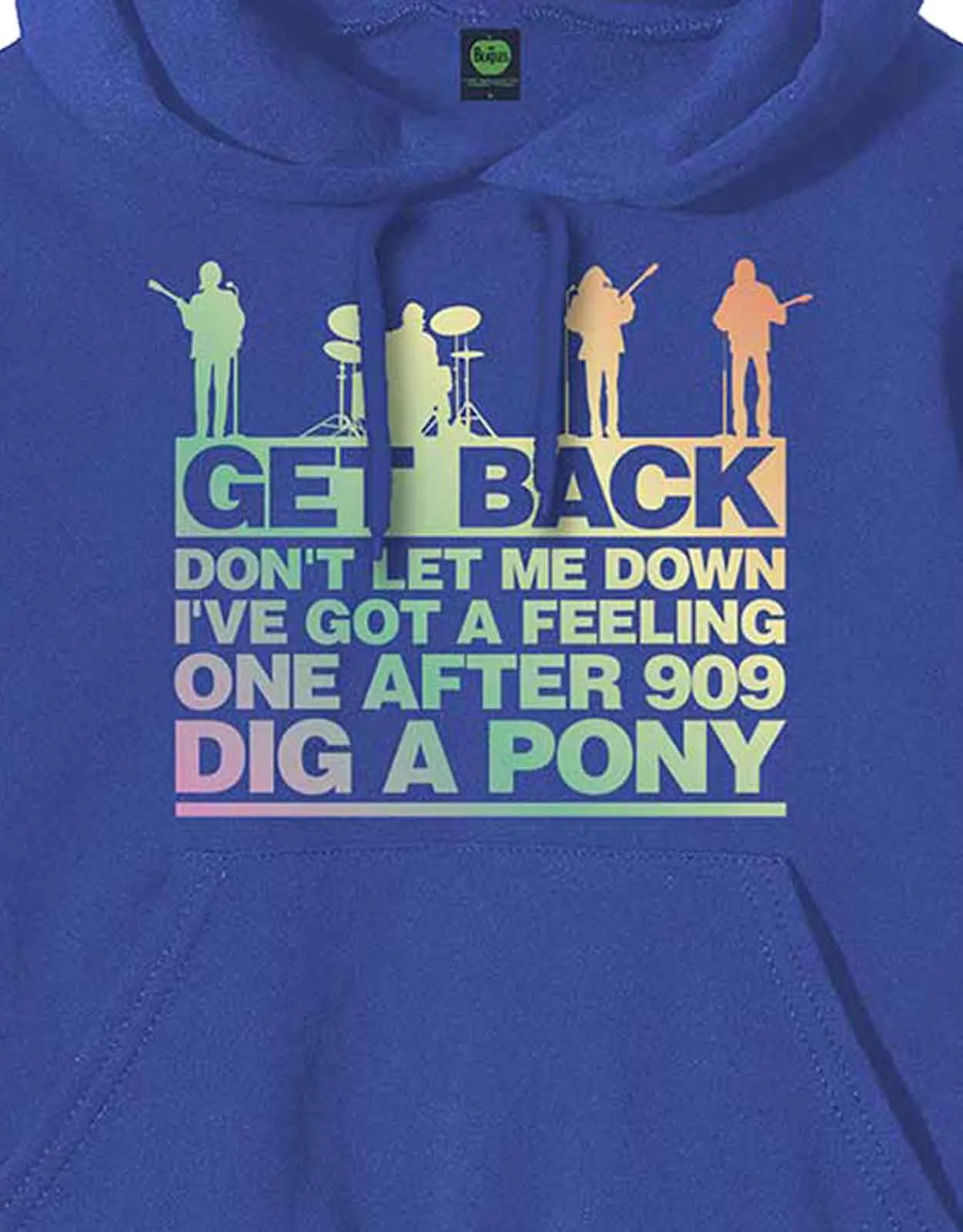 The Beatles Get Back Gradient Pullover Hoodie sold by Paradiso Clothing product image thumbnail 2