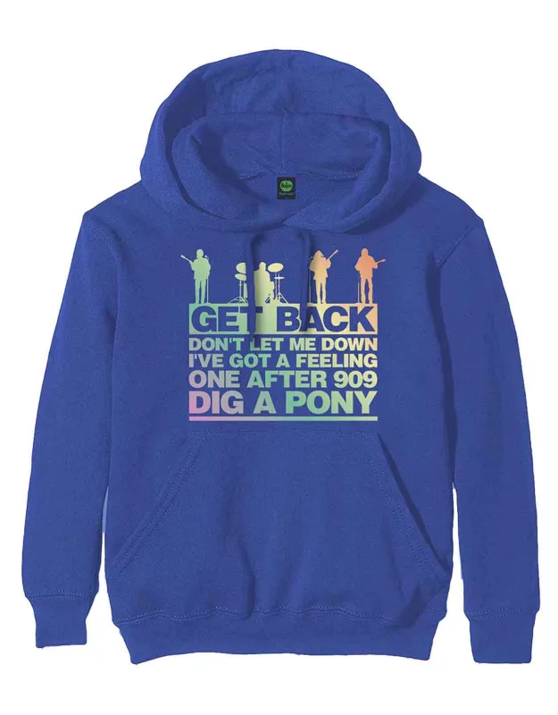 The Beatles Get Back Gradient Pullover Hoodie sold by Paradiso Clothing