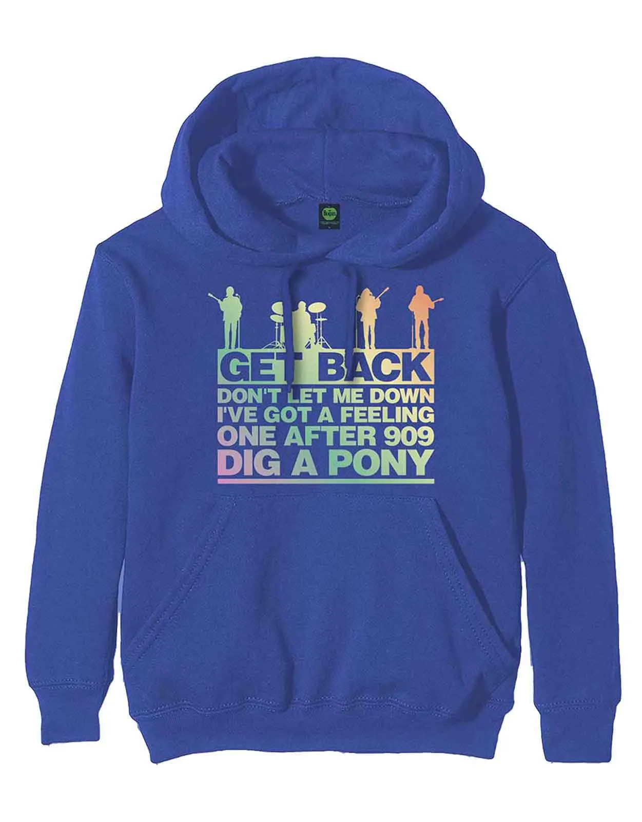 The Beatles Get Back Gradient Pullover Hoodie sold by Paradiso Clothing