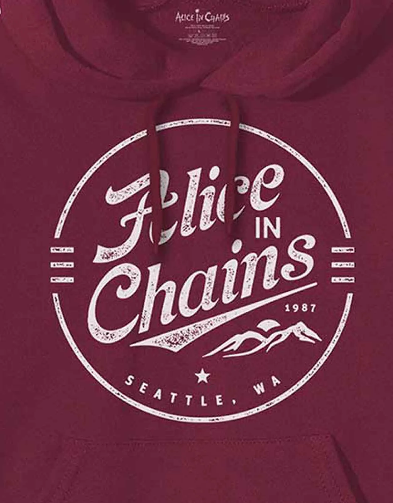 Alice In Chains Circle Emblem Hoodie sold by Paradiso Clothing product image thumbnail 2