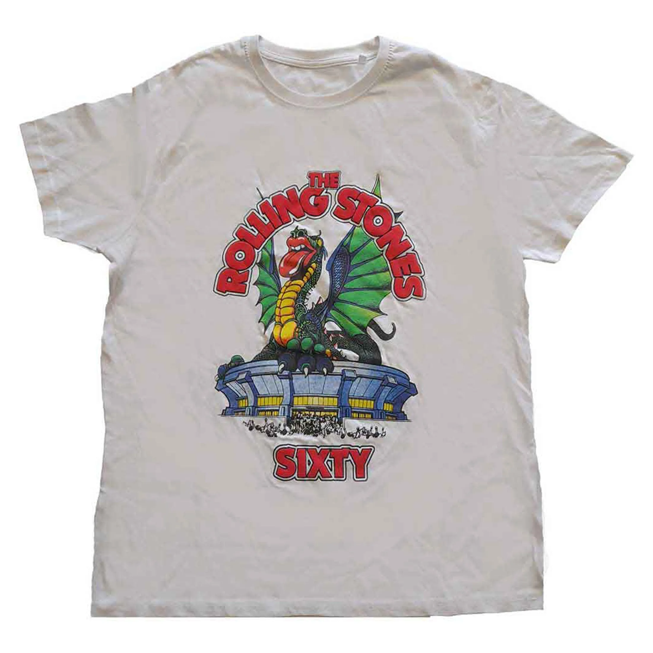The Rolling Stones Sixty Stadium Dragon T Shirt sold by Paradiso Clothing