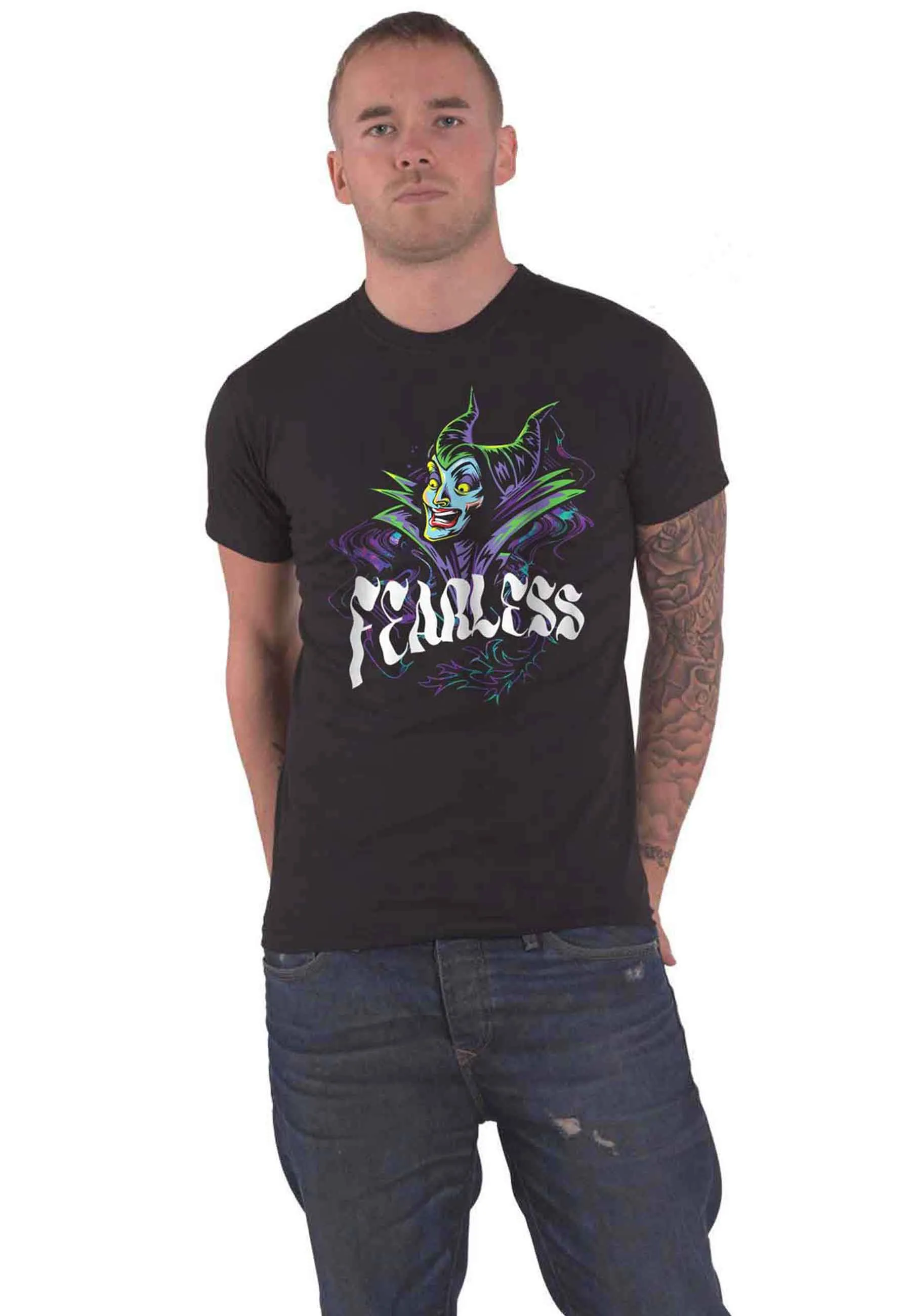 Sleeping Beauty Fearless Maleficent T Shirt sold by Paradiso Clothing