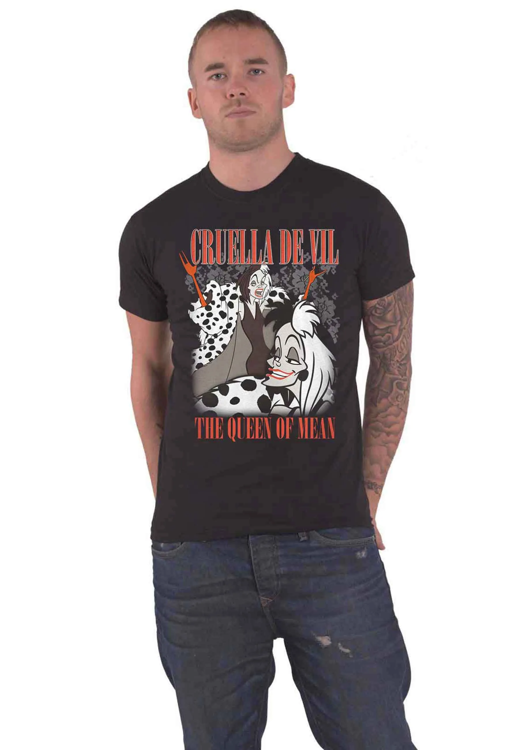 101 Dalmations Cruella Homage T Shirt sold by Paradiso Clothing