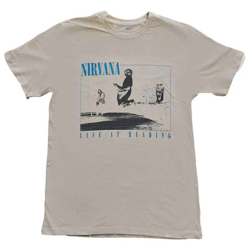 Nirvana Live at Reading T Shirt made by NIRVANA