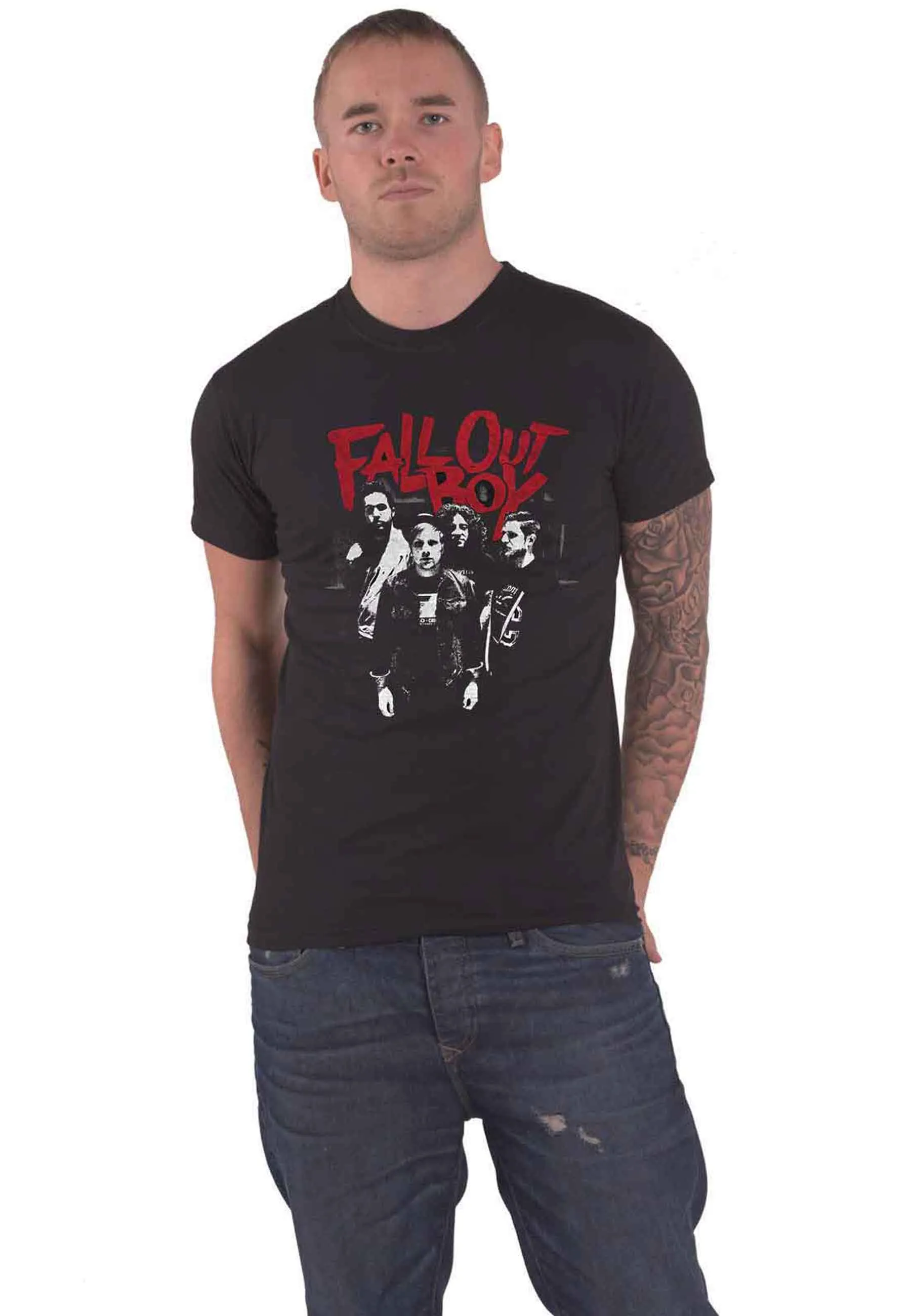 Fall Out Boy Punk Scratch T Shirt sold by Paradiso Clothing