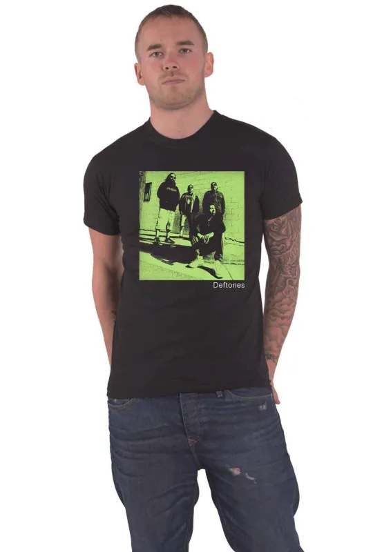 Deftones Green Photo T Shirt sold by Paradiso Clothing