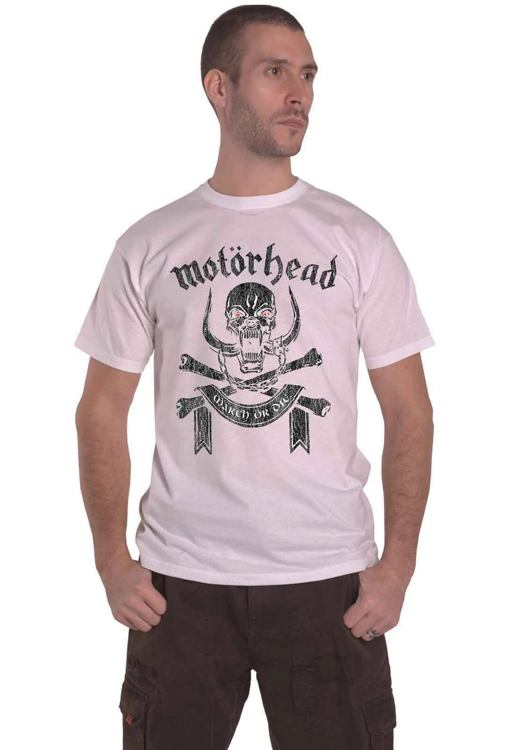 Motorhead March Or Die T Shirt sold by Paradiso Clothing