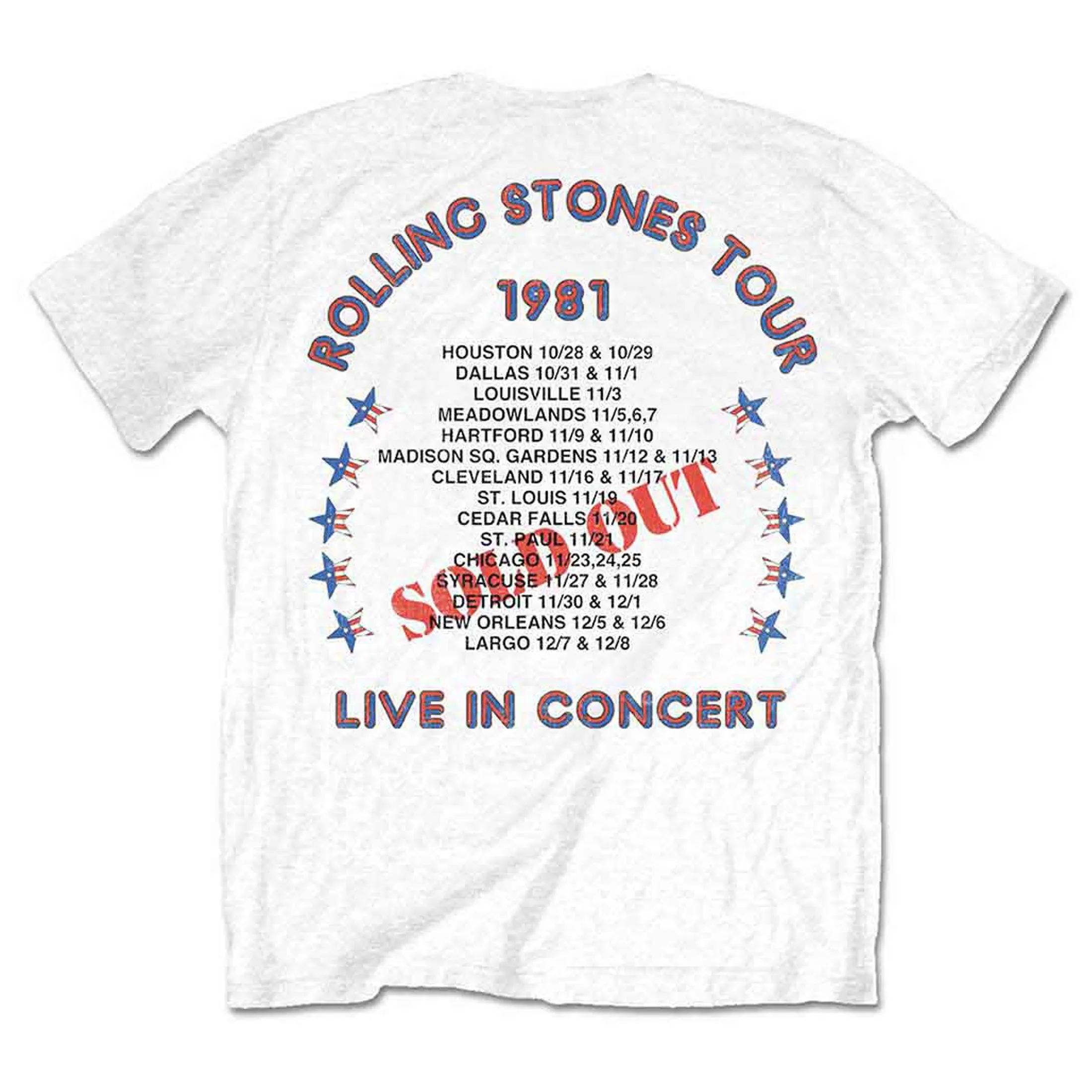 The Rolling Stones 81 Tour Dragon T Shirt sold by Paradiso Clothing product image thumbnail 2