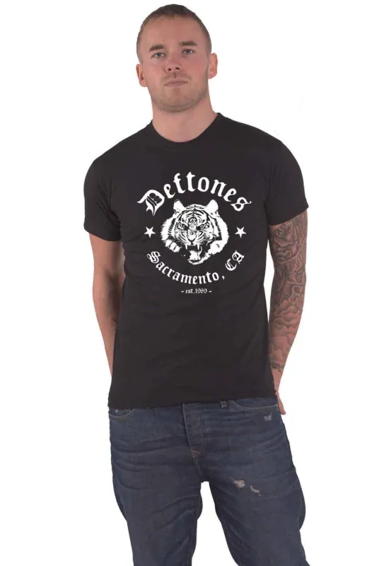 Deftones Sacramento Tiger T Shirt sold by Paradiso Clothing