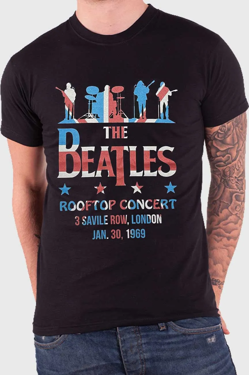 The Beatles Saville Row Rooftop Flag Tee sold by Paradiso Clothing product image thumbnail 2