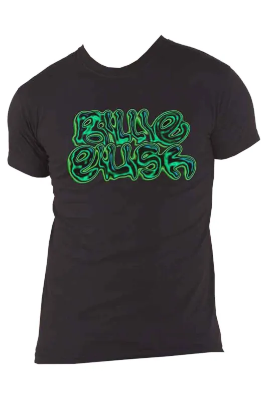 Billie Eilish Neon Logo T Shirt sold by Paradiso Clothing