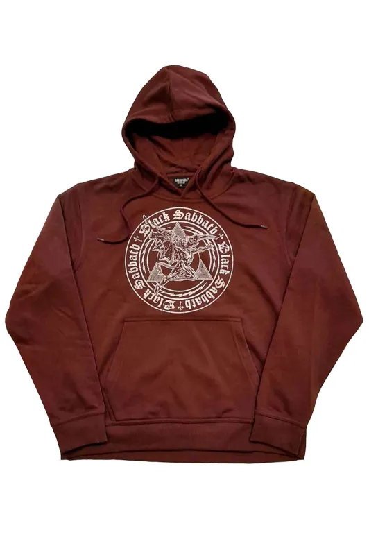 Black Sabbath Henry Pyramid Emblem Hoodie made by Paradiso Clothing