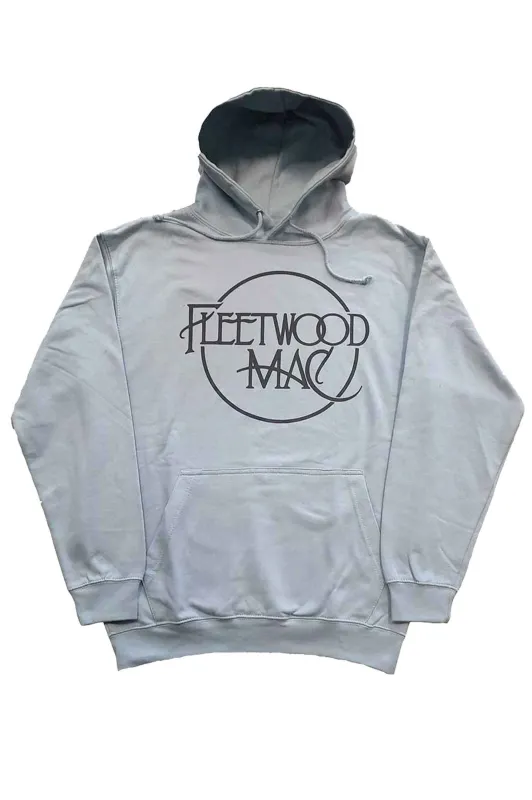Fleetwood Mac Classic Band Logo Hoodie made by Paradiso Clothing