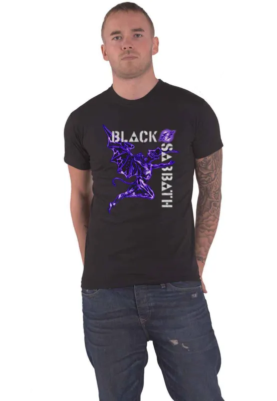 Black Sabbath Retro Henry T Shirt sold by Paradiso Clothing