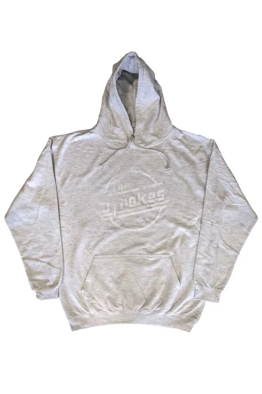 The Strokes Distressed Magna Logo Mono Hoodie made by Paradiso Clothing