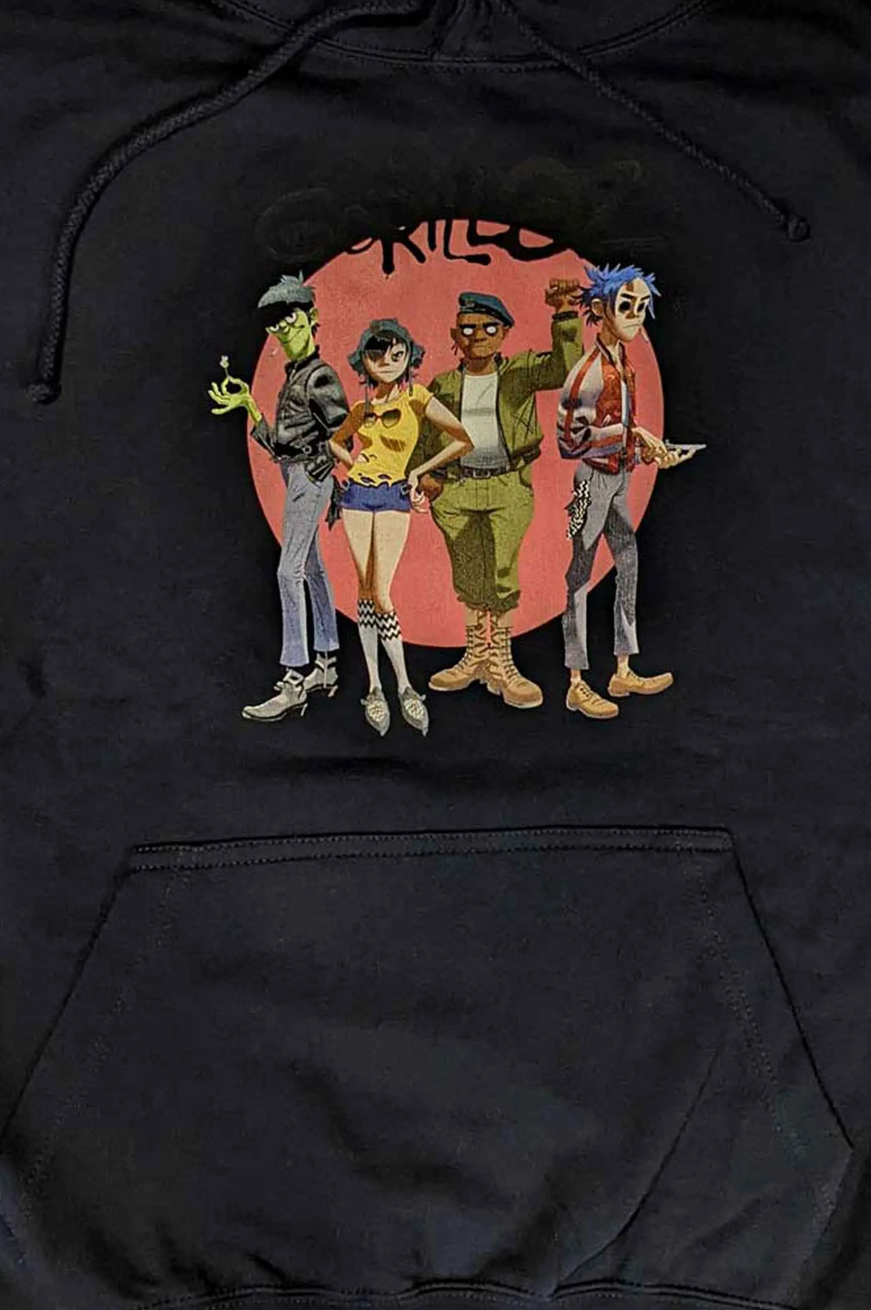 Gorillaz Group Circle Rise Hoodie sold by Paradiso Clothing product image thumbnail 2
