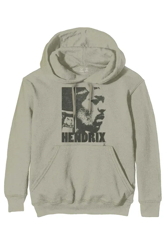 Jimi Hendrix Let Me Live Hoodie made by Paradiso Clothing