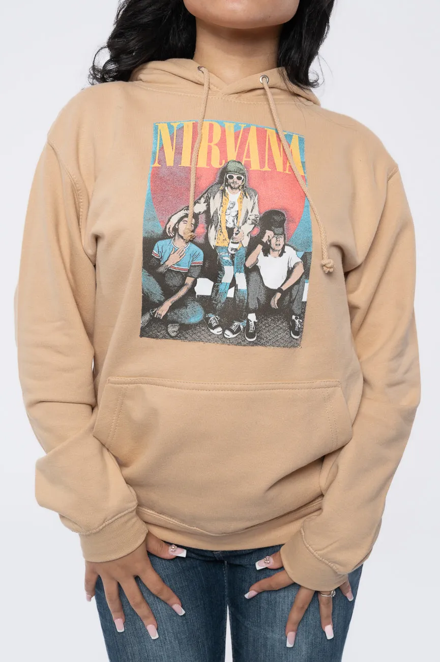 Nirvana Trapper Hat Mono Hoodie sold by Paradiso Clothing product image thumbnail 3