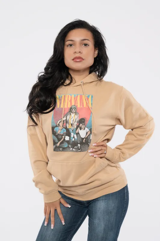 Nirvana Trapper Hat Mono Hoodie sold by Paradiso Clothing