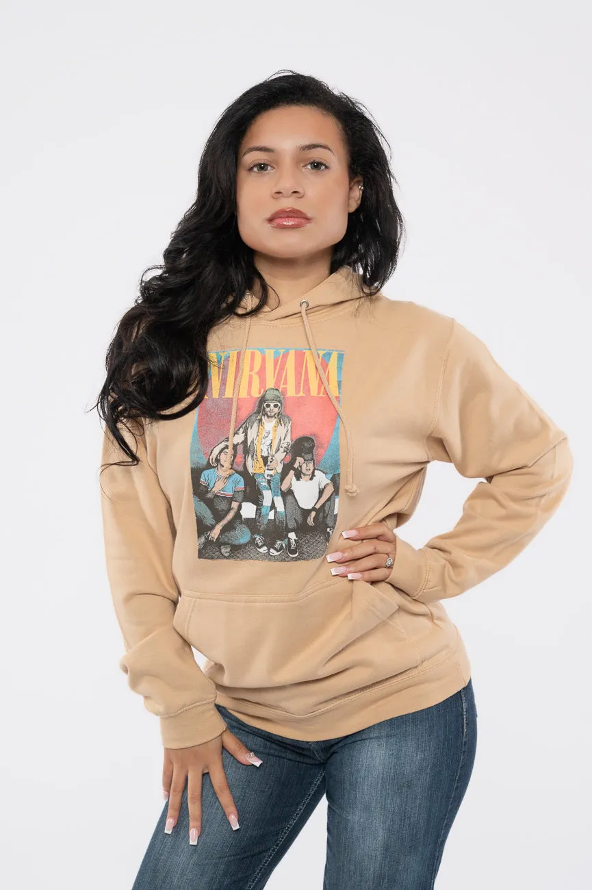 Nirvana Trapper Hat Mono Hoodie sold by Paradiso Clothing