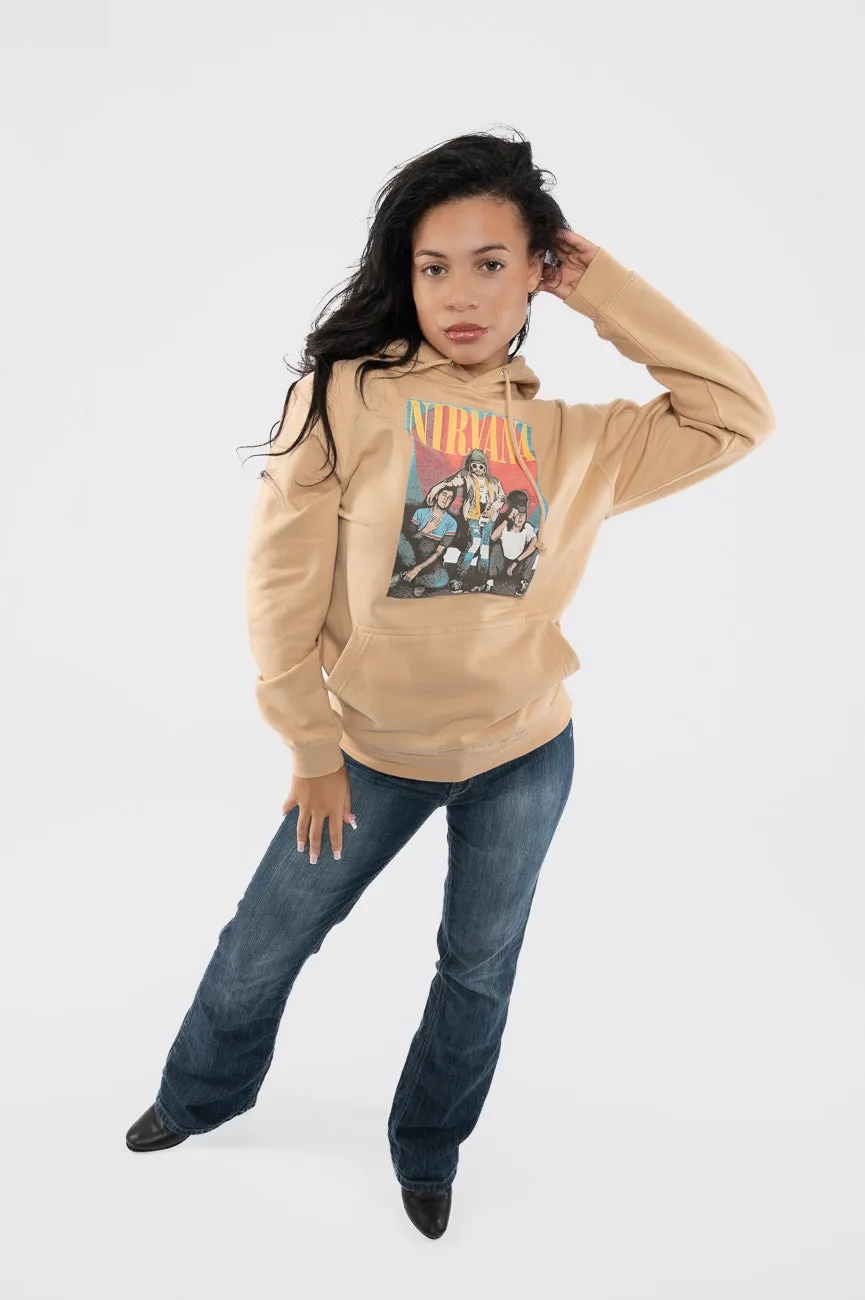 Nirvana Trapper Hat Mono Hoodie sold by Paradiso Clothing product image thumbnail 5
