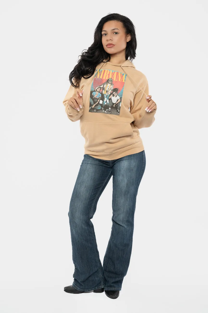 Nirvana Trapper Hat Mono Hoodie sold by Paradiso Clothing product image thumbnail 2