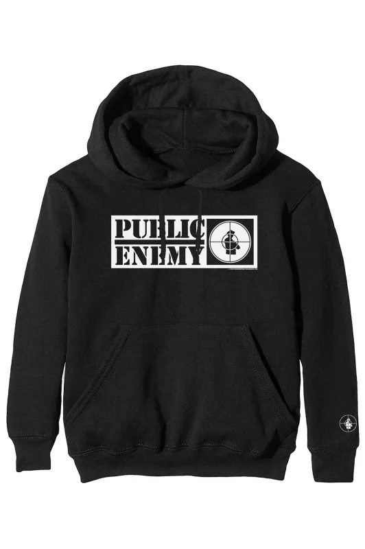 Public Enemy Crosshairs Hoodie made by Paradiso Clothing