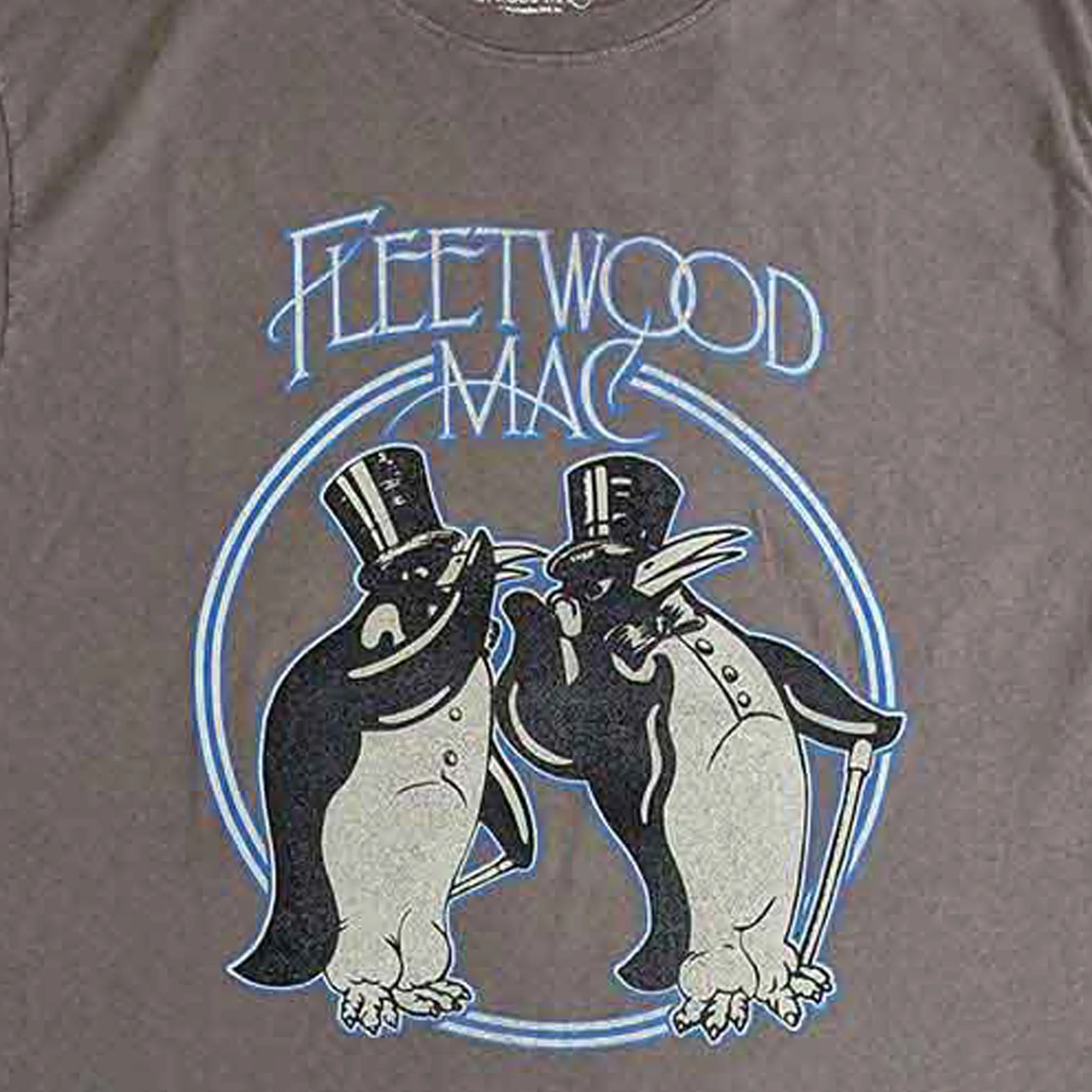 Fleetwood Mac Penguins T Shirt sold by Paradiso Clothing product image thumbnail 2