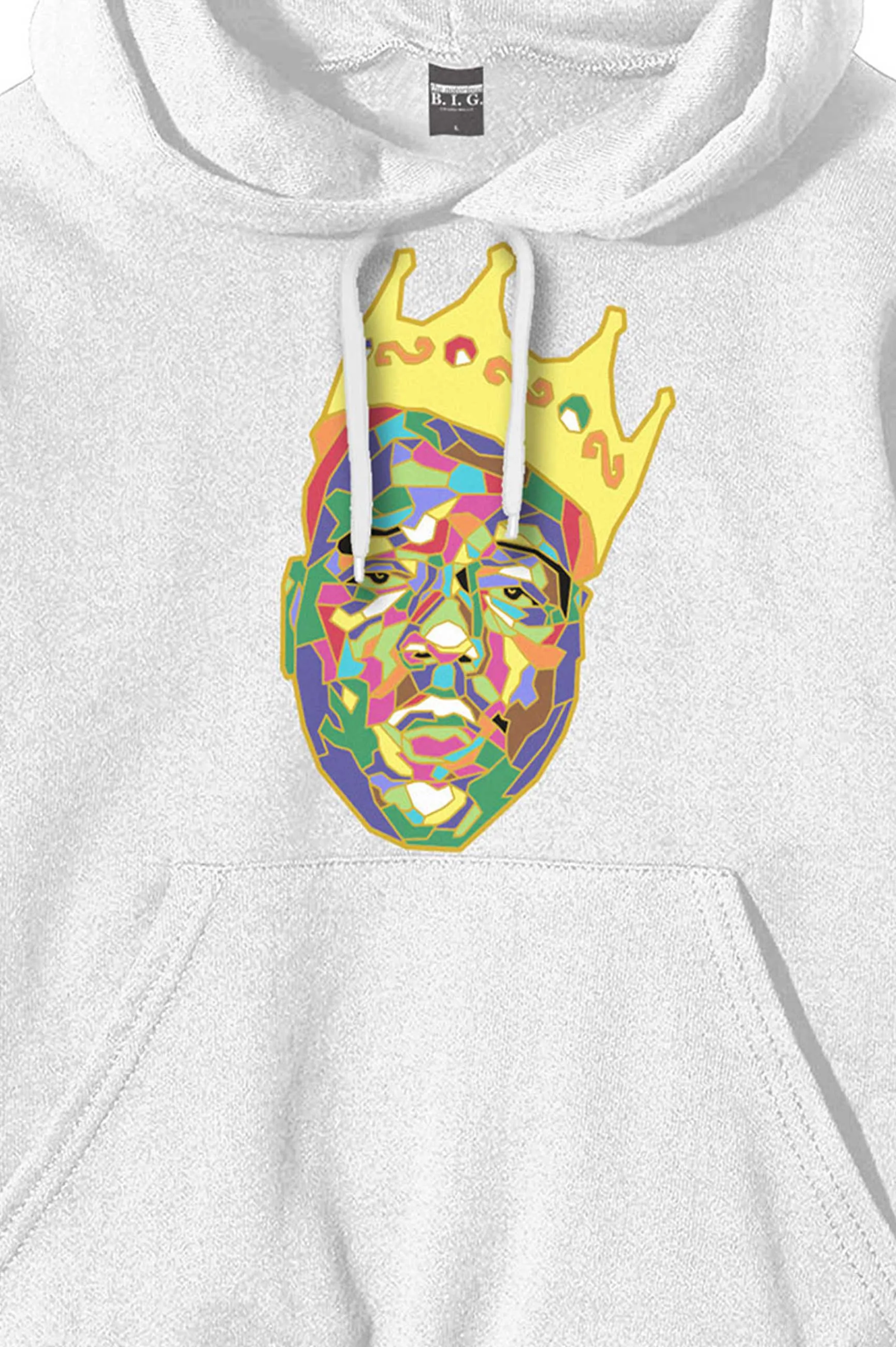 Biggie Smalls Crown Logo Hoodie sold by Paradiso Clothing product image thumbnail 2