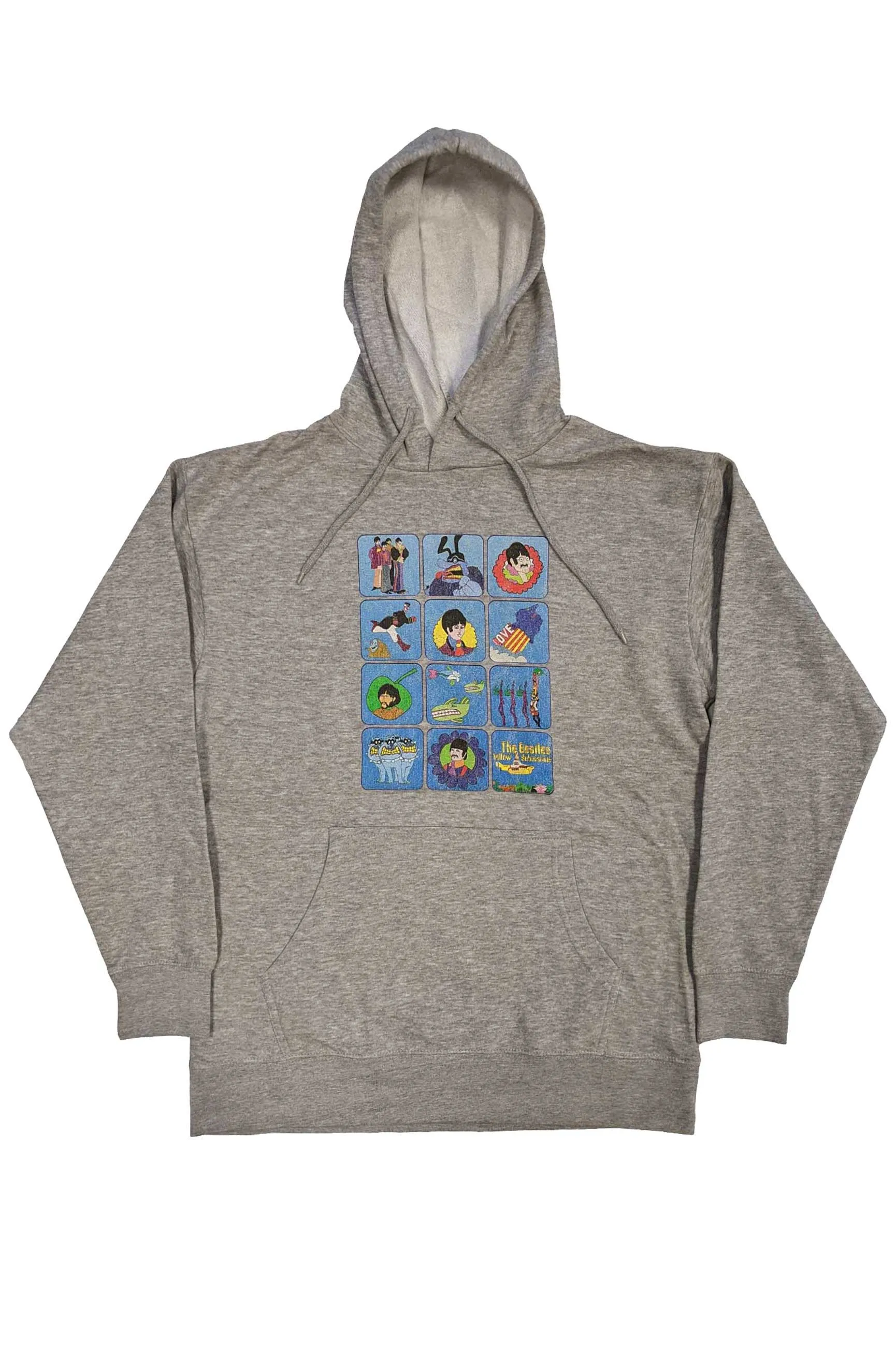 The Beatles Yellow Submarine Montage Pullover Hoodie sold by Paradiso Clothing