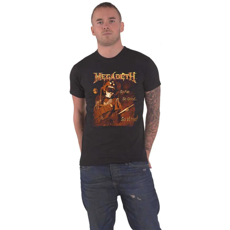 Megadeth SFSGSW Tonal Glitch T Shirt sold by Paradiso Clothing
