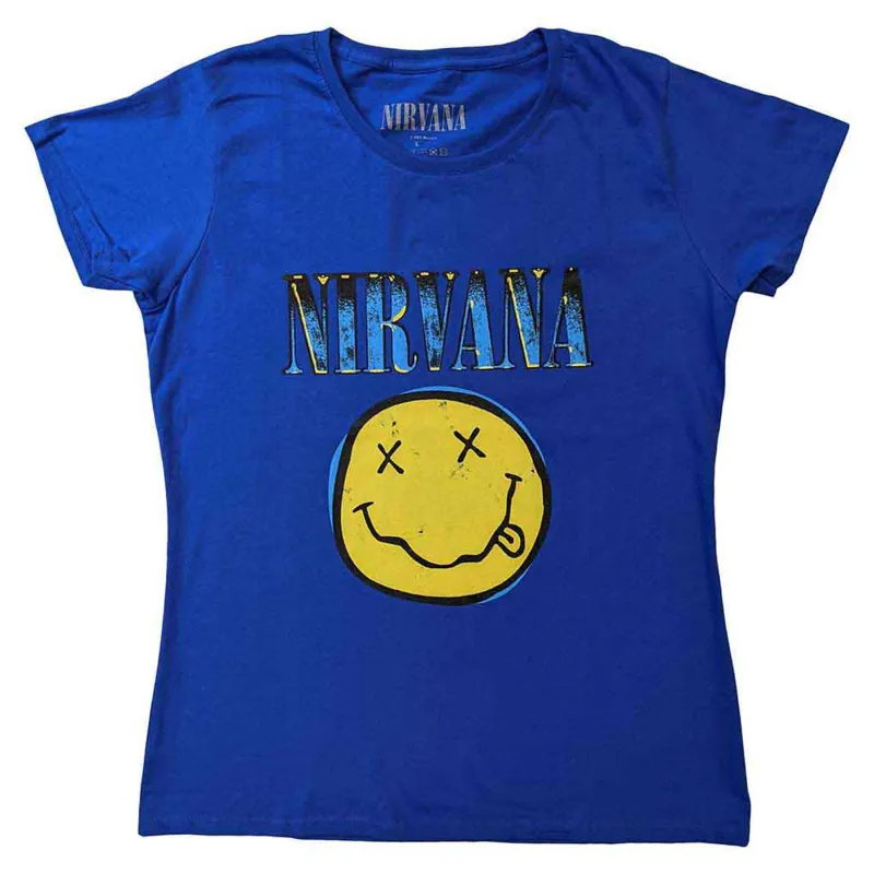 Nirvana Grunge Smile T Shirt sold by Paradiso Clothing