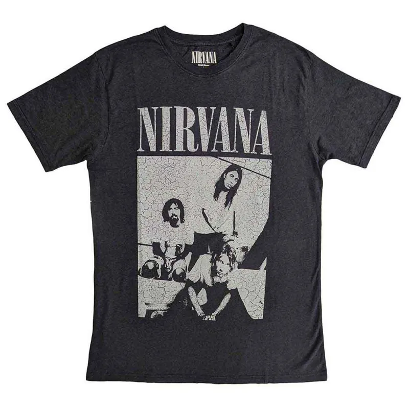 Nirvana Sitting T Shirt made by NIRVANA