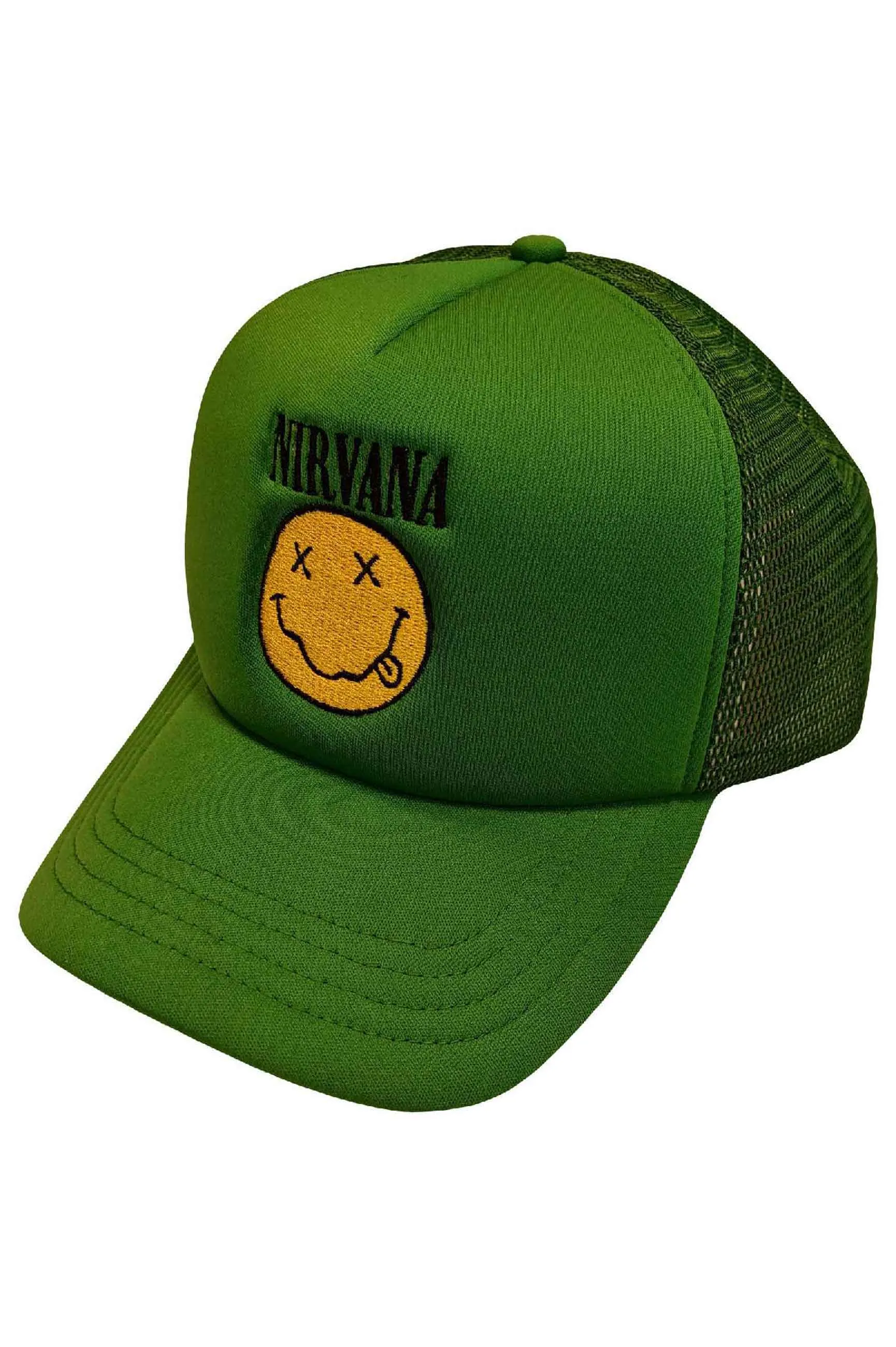 Nirvana Band Logo Smile Strapback sold by Paradiso Clothing