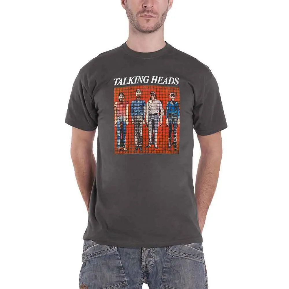Talking Heads Pixel Portrait T Shirt sold by Paradiso Clothing