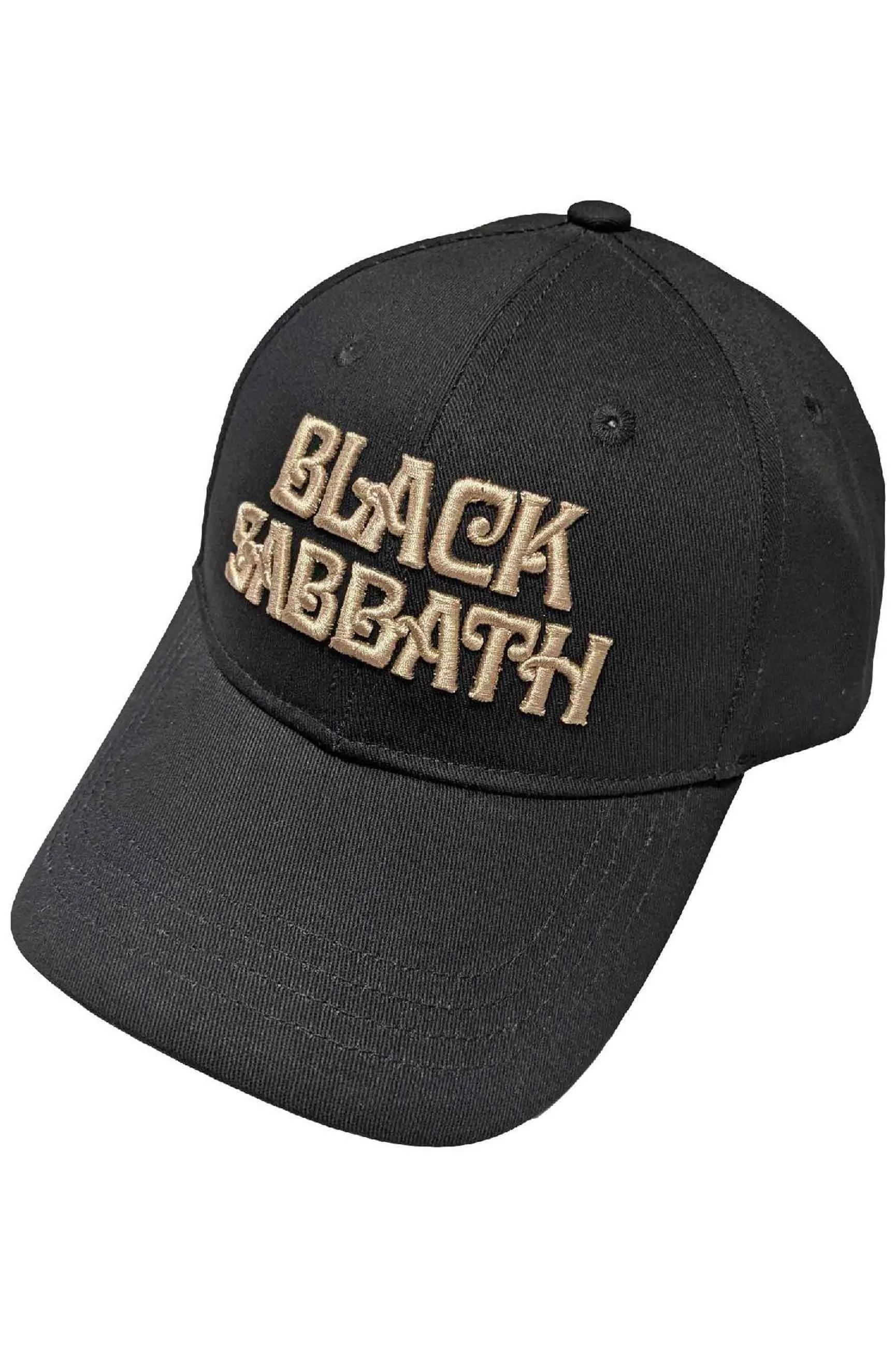 Black Sabbath Text Band Logo Strapback sold by Paradiso Clothing