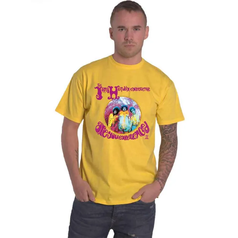Jimi Hendrix Are You Experienced T Shirt made by Paradiso Clothing
