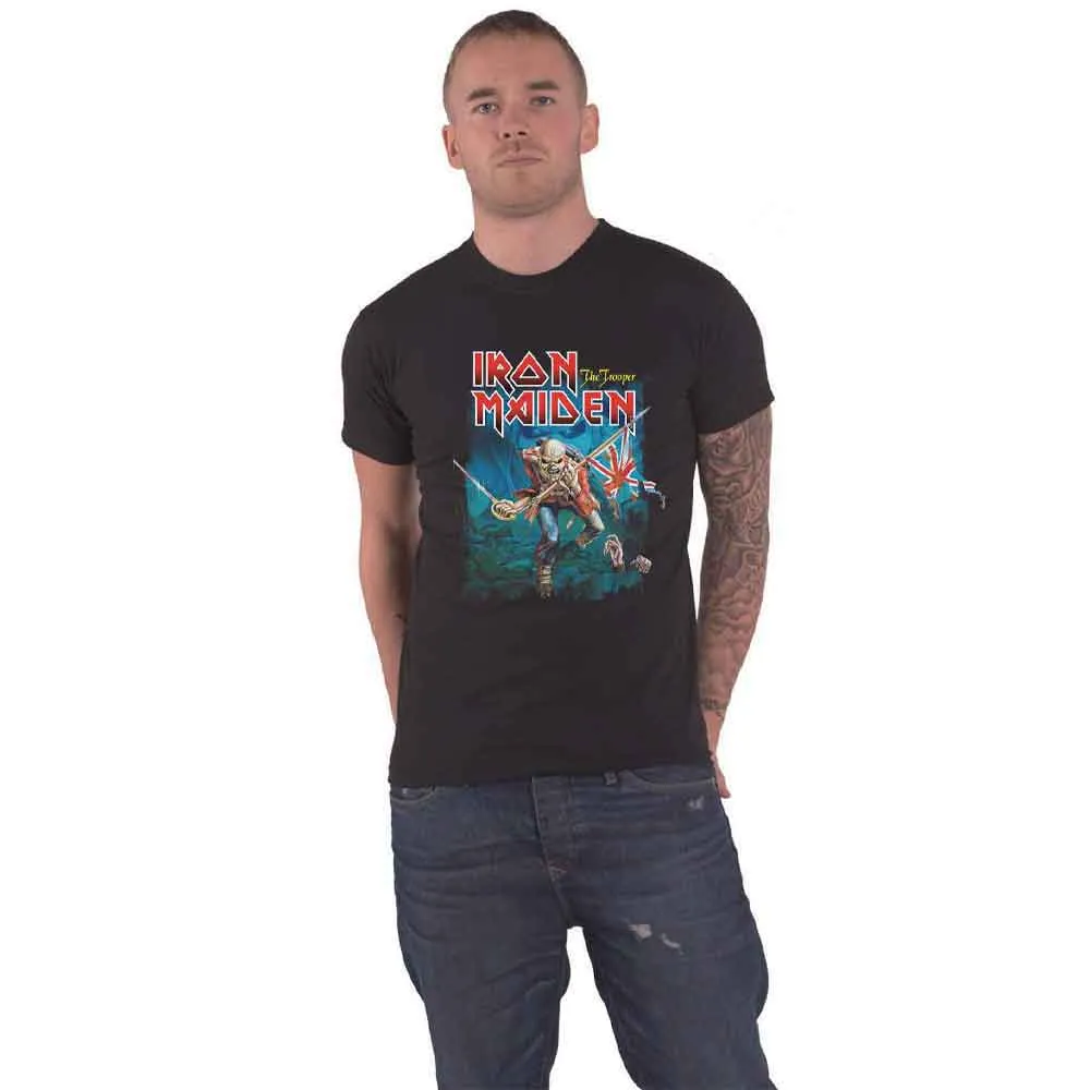 Iron Maiden World Piece Tour Circle T Shirt sold by Paradiso Clothing