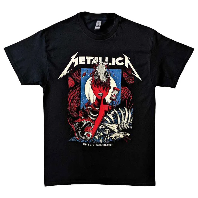 Metallica Enter Sandman Poster T Shirt made by Paradiso Clothing
