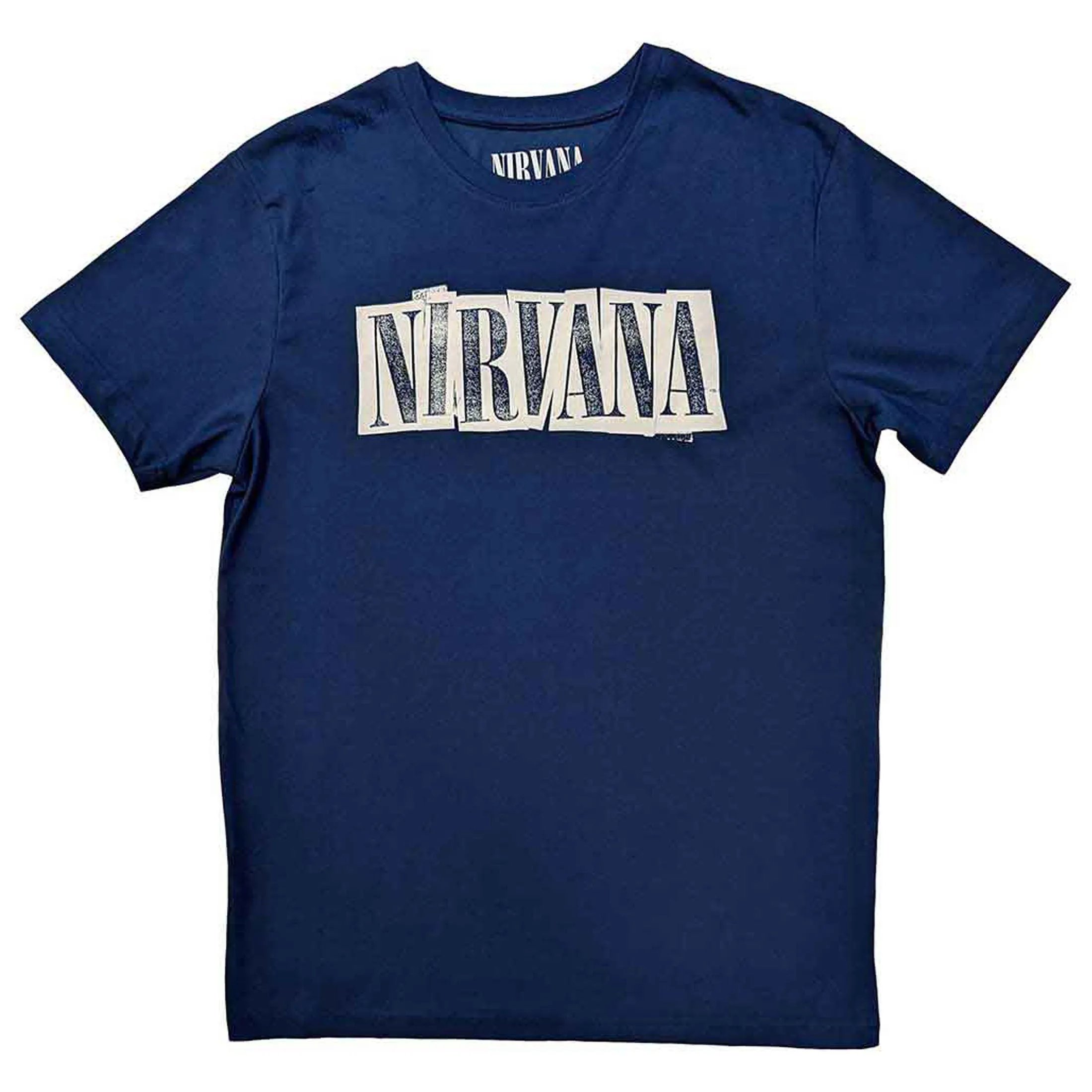 Nirvana Boxed Band Logo T Shirt sold by Paradiso Clothing