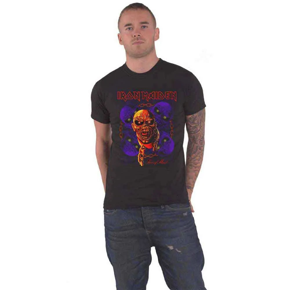 Iron Maiden Piece of Mind Multi Head Eddie T Shirt sold by Paradiso Clothing