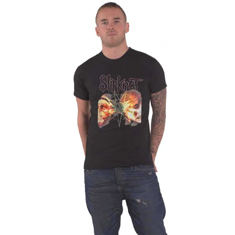 Slipknot Faces T Shirt sold by Paradiso Clothing