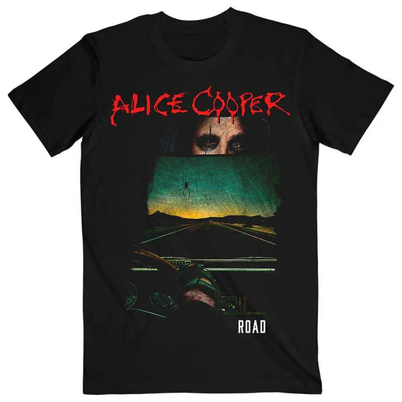 Alice Cooper Road Cover Tracklist T Shirt sold by Paradiso Clothing